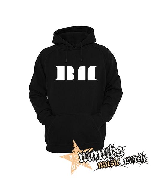 BABYMONSTER - Crest Sign Kpop Band - čierna pánska mikina