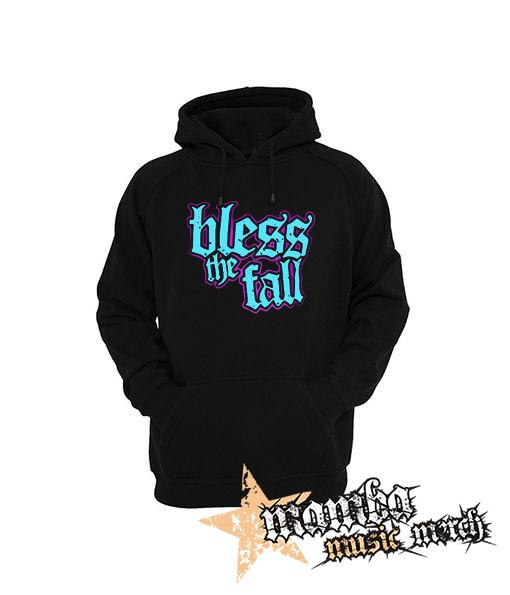BLESSTHEFALL - Logo - čierna pánska mikina