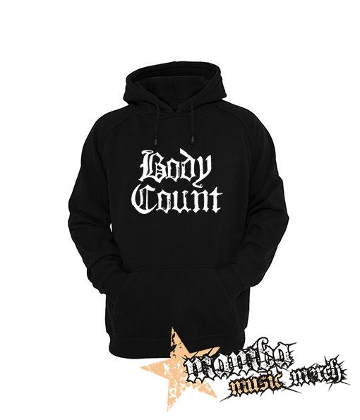 BODYCOUNT - Logo - čierna pánska mikina