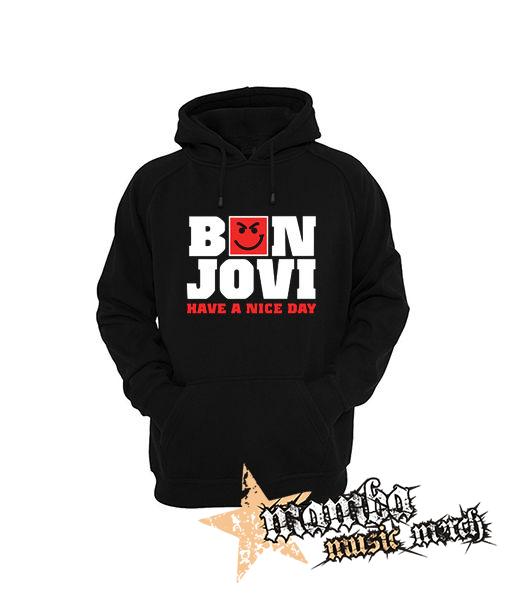 BON JOVI - Have A Nice Day - čierna pánska mikina