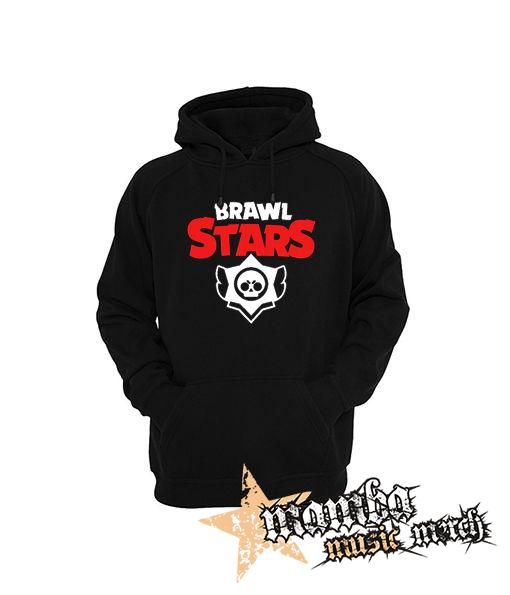BRAWL STARS - Logo - čierna pánska mikina