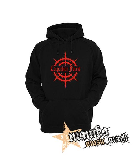 CARPATHIAN FOREST - Red Logo - čierna pánska mikina