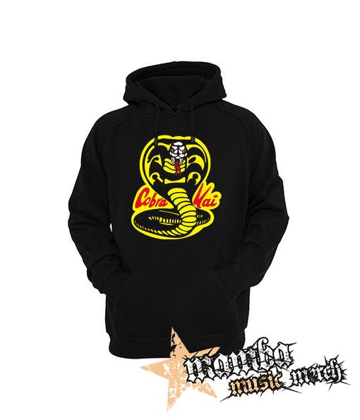 COBRA KAI - Red Logo - čierna pánska mikina