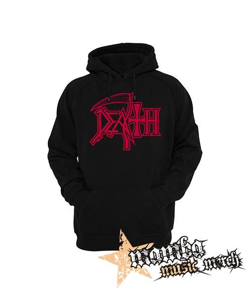 DEATH - Logo - čierna pánska mikina