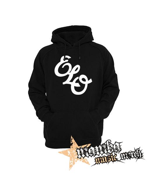 ELECTRIC LIGHT ORCHESTRA - Band Logo - čierna pánska mikina