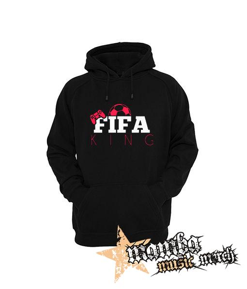 FIFA KING - čierna pánska mikina