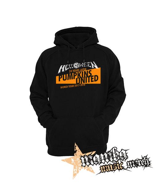 HELLOWEEN - Pumpkins United World Tour 2017-2018 - čierna pánska mikina