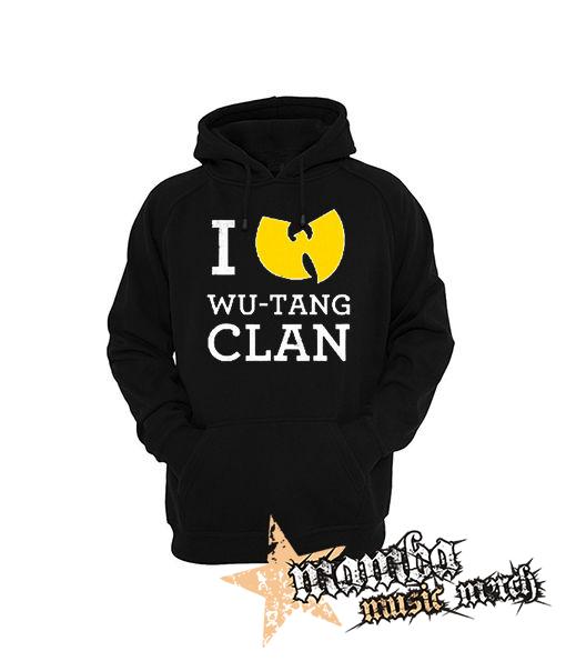 I LOVE WU TANG - čierna pánska mikina