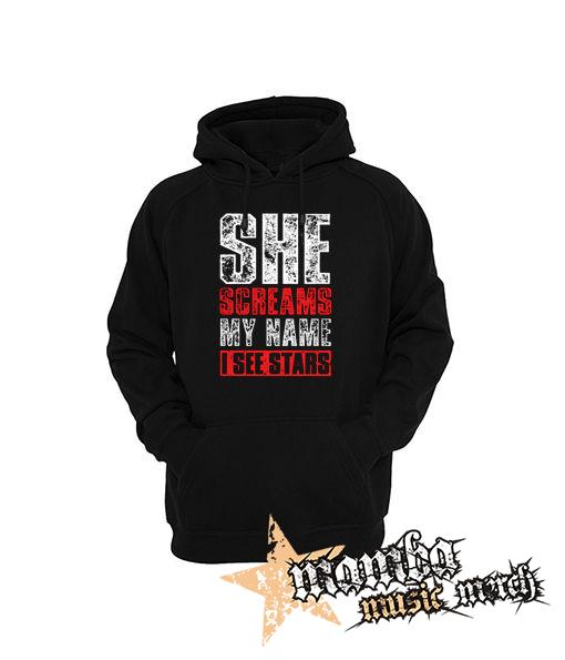 I SEE STARS - She Screams My Name - čierna pánska mikina