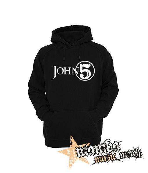 JOHN 5 - Logo - čierna pánska mikina