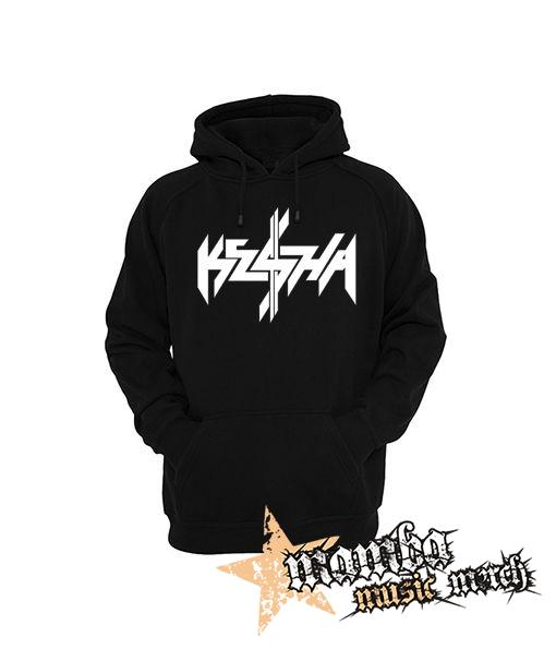 Ke$ha - Logo - čierna pánska mikina