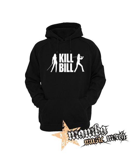 KILL BILL - Silhouette - čierna pánska mikina