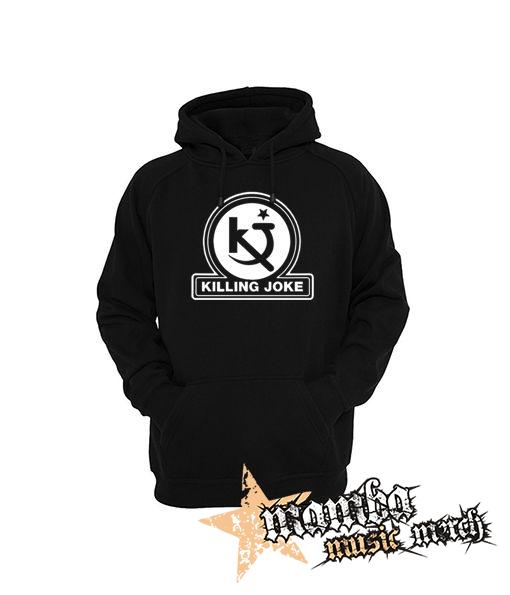 KILLING JOKE - Logo Crest - čierna pánska mikina