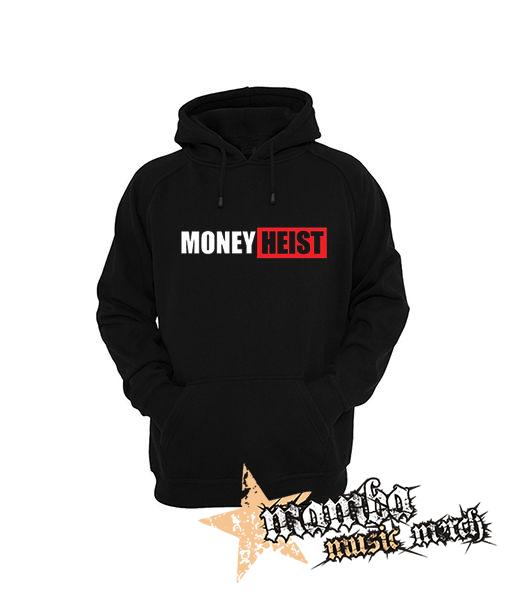 LA CASA DE PAPEL - Money Heist - čierna pánska mikina