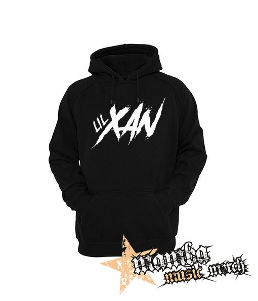 LIL XAN - Logo - čierna pánska mikina