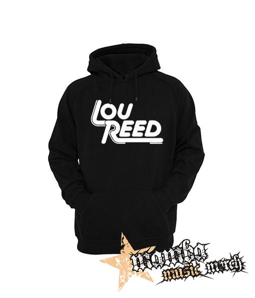 LOU REED - Logo - čierna pánska mikina