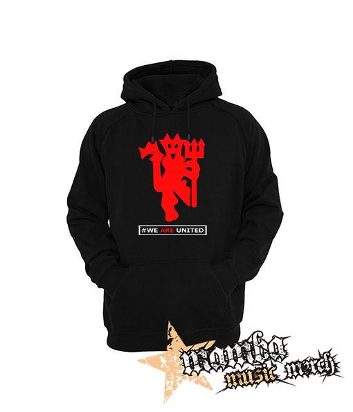 MANCHESTER UNITED - We Are United - čierna pánska mikina