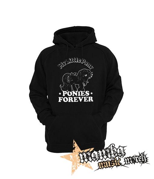 MY LITTLE PONY - Ponies Forever - čierna pánska mikina
