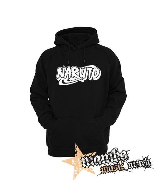 NARUTO - Logo - čierna pánska mikina