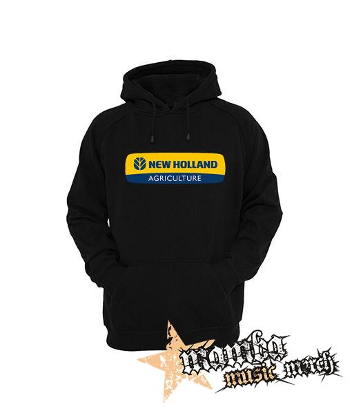 NEW HOLLAND - Agriculture Logo - čierna pánska mikina