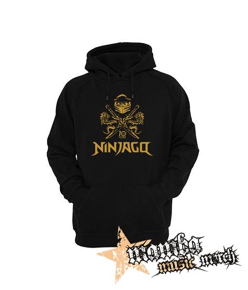 NINJAGO - 10 Years - čierna pánska mikina