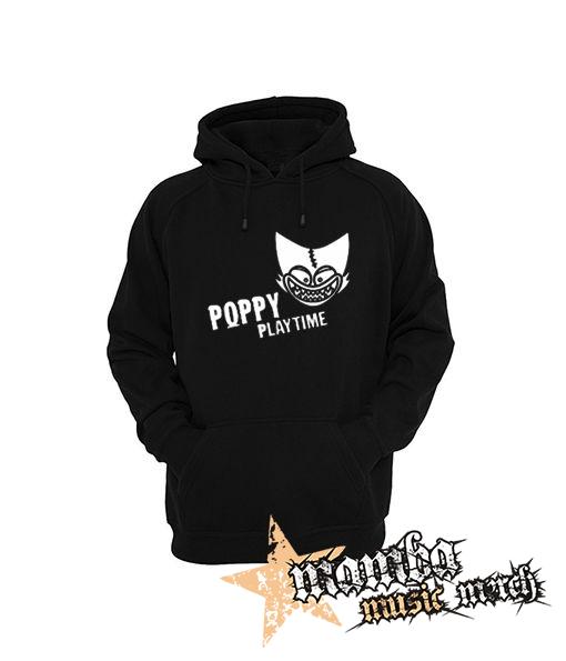 POPPY PLAYTIME - Logo Teeth Smile Motive 2 - čierna pánska mikina