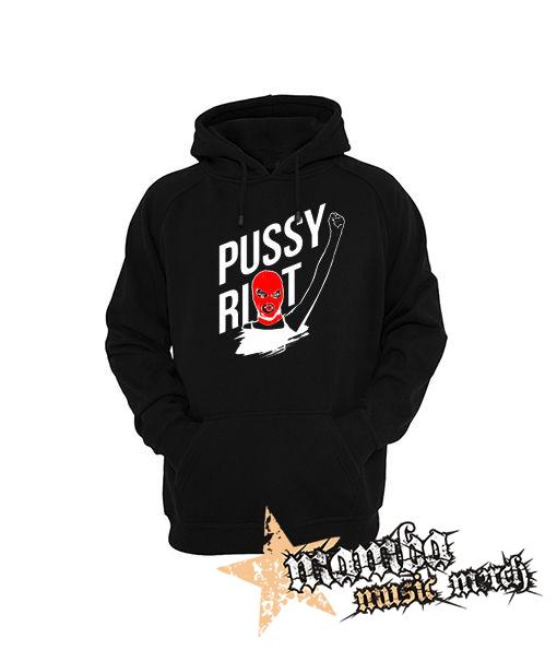 PUSSY RIOT  Motive 2 - čierna pánska mikina