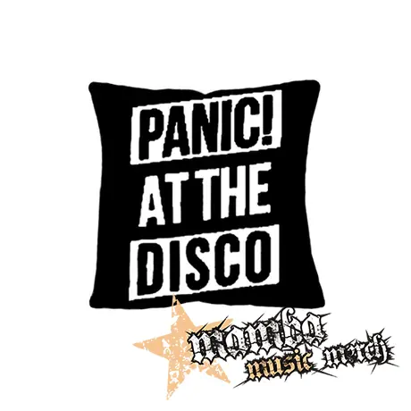PANIC AT THE DISCO - Big Logo - vankúš
