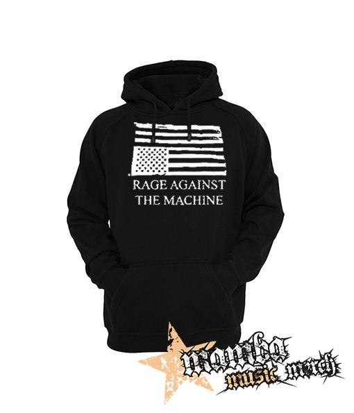 RAGE AGAINST THE MACHINE - Wrecked - čierna pánska mikina
