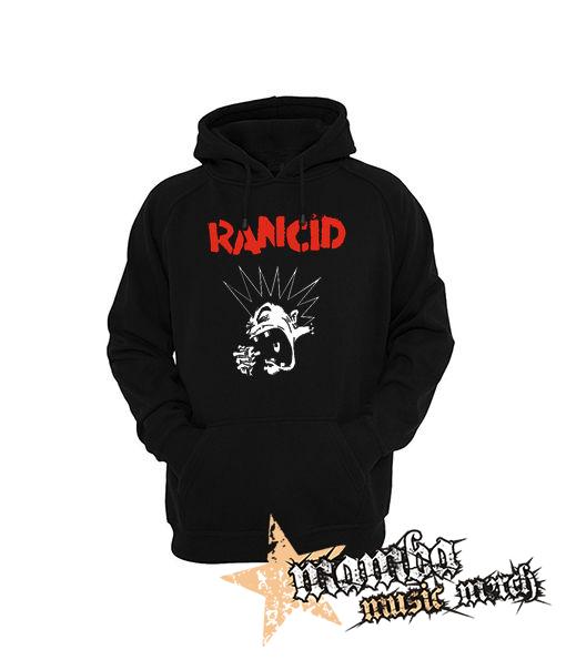 RANCID - Punx - čierna pánska mikina