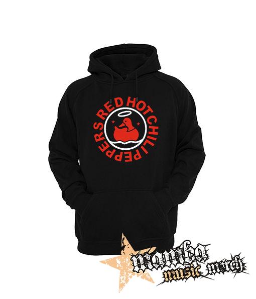 RED HOT CHILI PEPPERS - Duck Logo - čierna pánska mikina