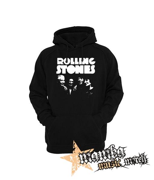 ROLLING STONES - Smile Band Forever - čierna pánska mikina