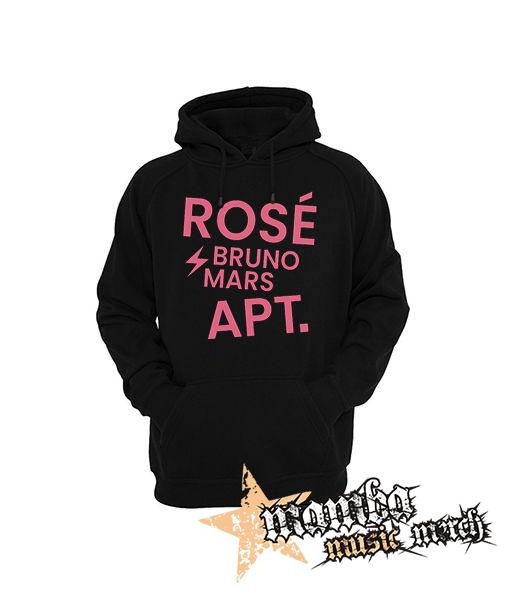 ROSÉ & BRUNO MARS - APT - Pink - čierna pánska mikina