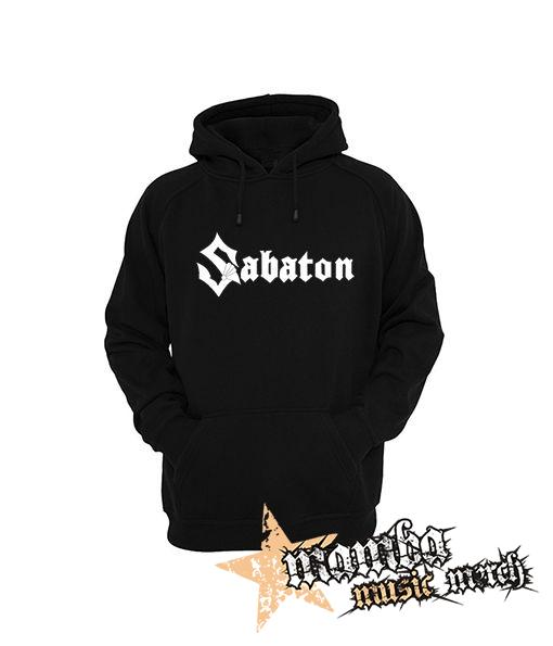 SABATON - Logo - čierna pánska mikina