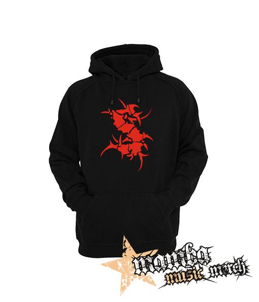 SEPULTURA - Red Logo - čierna pánska mikina