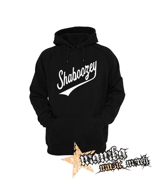 SHABOOZEY - Logo Singer - čierna pánska mikina