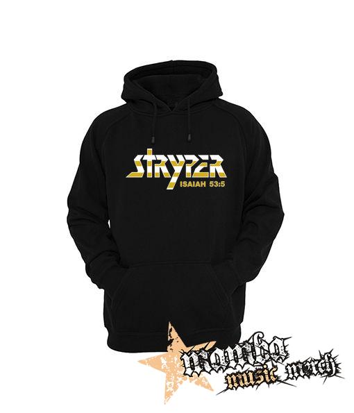 STRYPER - Logo - čierna pánska mikina