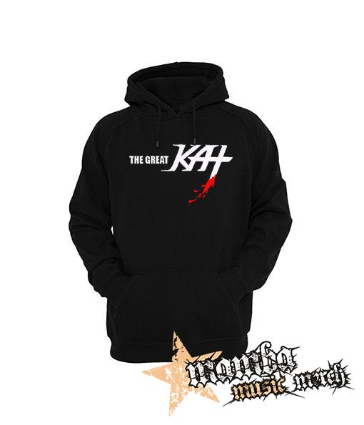 THE GREAT KAT - Logo - čierna pánska mikina