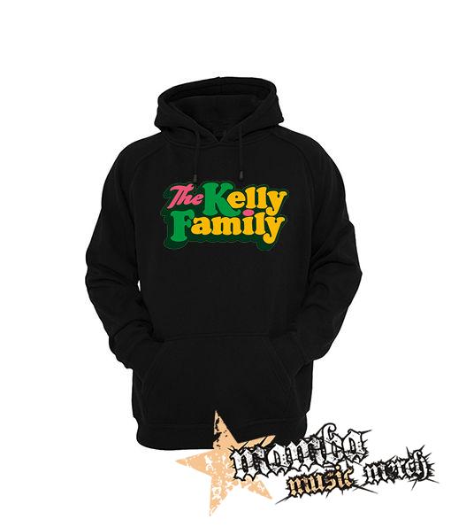 THE KELLY FAMILY - Logo Colour - čierna pánska mikina