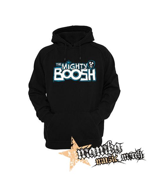 THE MIGHTY BOOSH - čierna pánska mikina