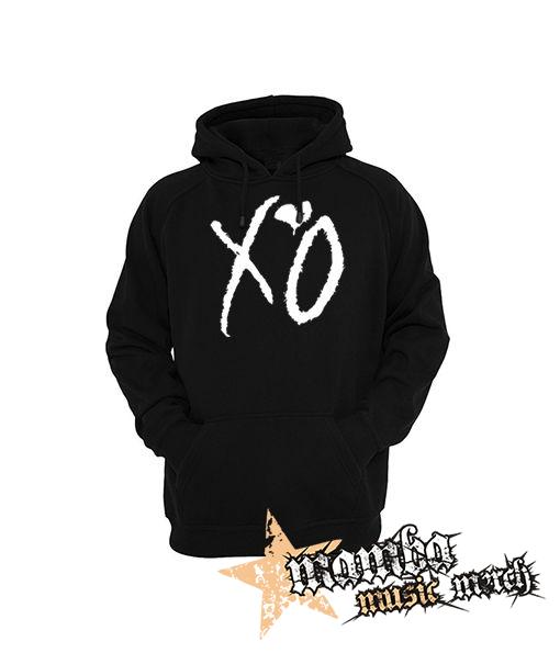 THE WEEKND - XO Logo - čierna pánska mikina