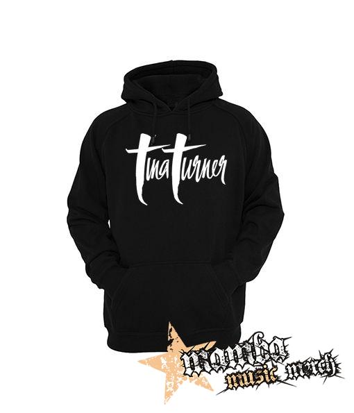 TINA TURNER - Logo - čierna pánska mikina