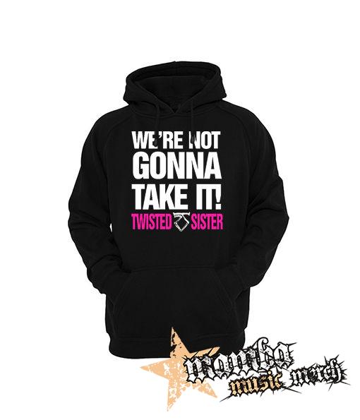 TWISTED SISTER - Were Not Gonna Take It  Motive 2 - čierna pánska mikina