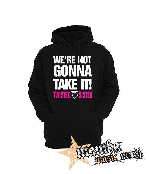 TWISTED SISTER - Were Not Gonna Take It - čierna pánska mikina