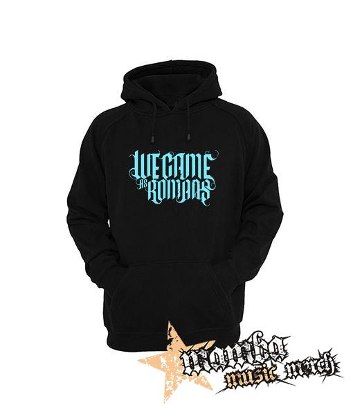 WE CAME AS ROMANS - Cyan Logo - čierna pánska mikina