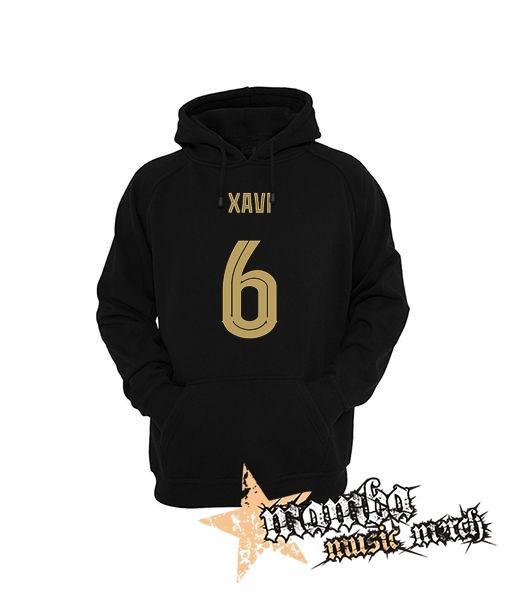 XAVI - 6 - čierna pánska mikina