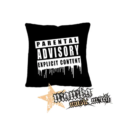 PARENTAL ADVISORY EXPLICIT CONTENT - vankúš