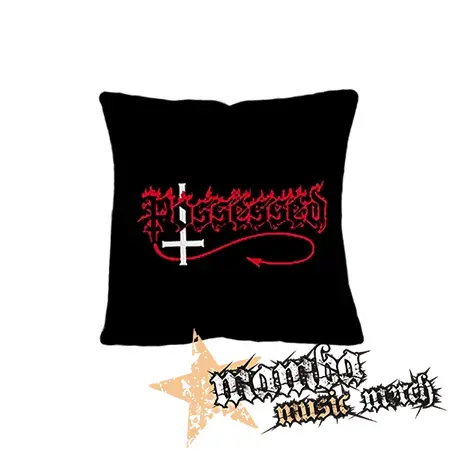 POSSESSED - Logo Red White - vankúš