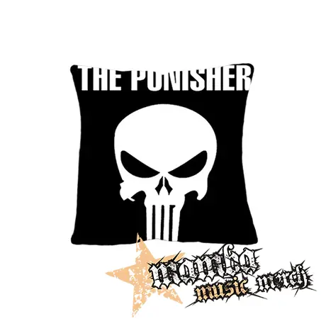 PUNISHER - Logo & Skull - vankúš