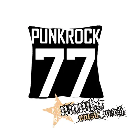 PUNKROCK 77 - Logo Motive 2 - vankúš